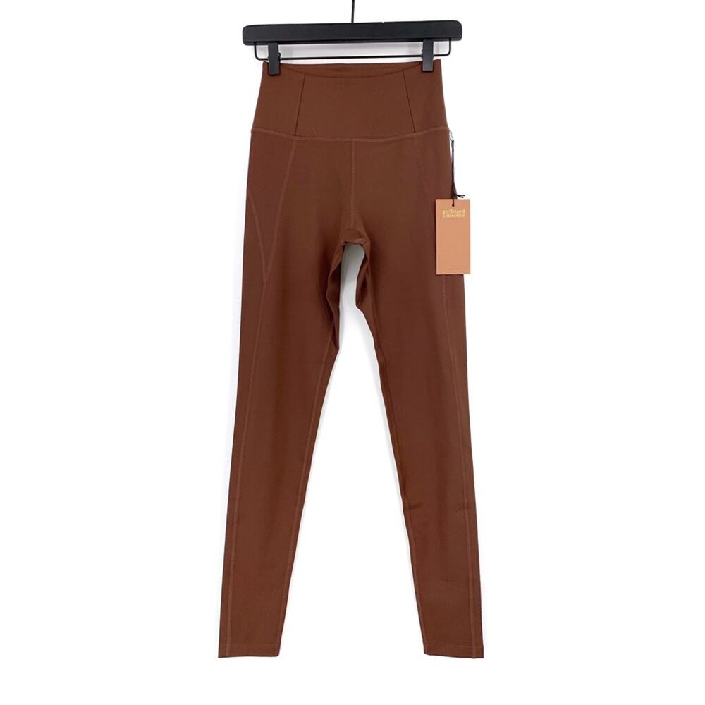 NWT GIRLFRIEND COLLECTIVE Compressive High-Rise Legging Earth S